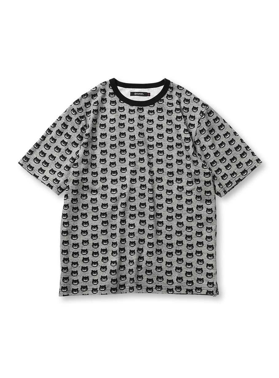 黒猫ドットTシャツ