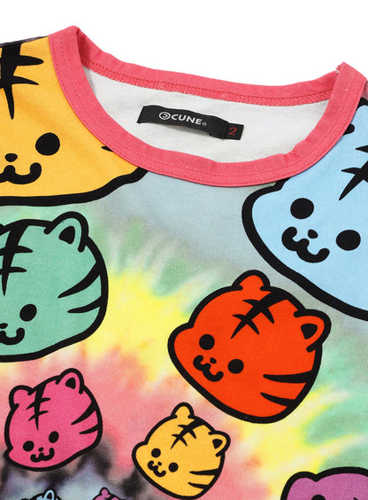 とらちゃんタイダイTシャツ