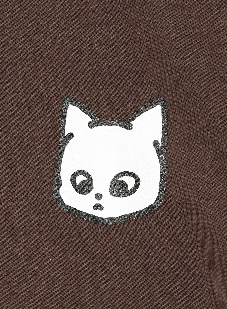 天竺猫耳ジップパーカー