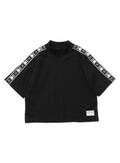 ウサギテープのモックネックTシャツ