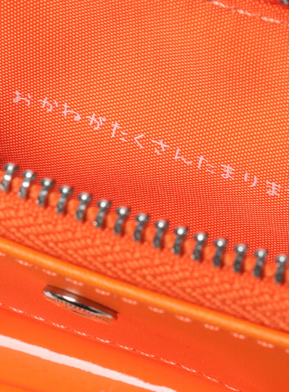 エナメルエンボスキー&コインケース