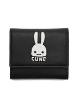 CUNEウサギプリント三つ折りウォレット