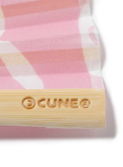 竹と布の扇子