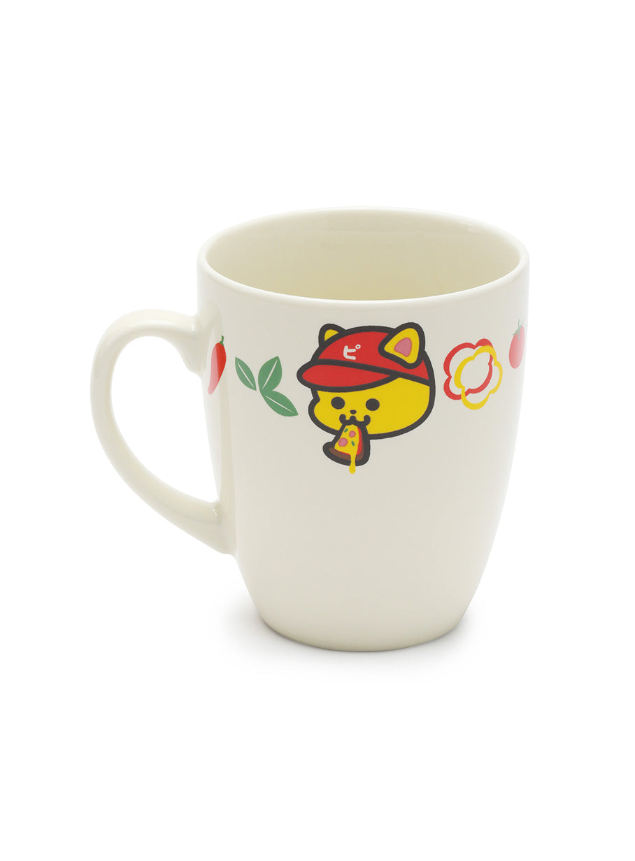 株式会社びろびろにゃんにゃんピザのマグ
