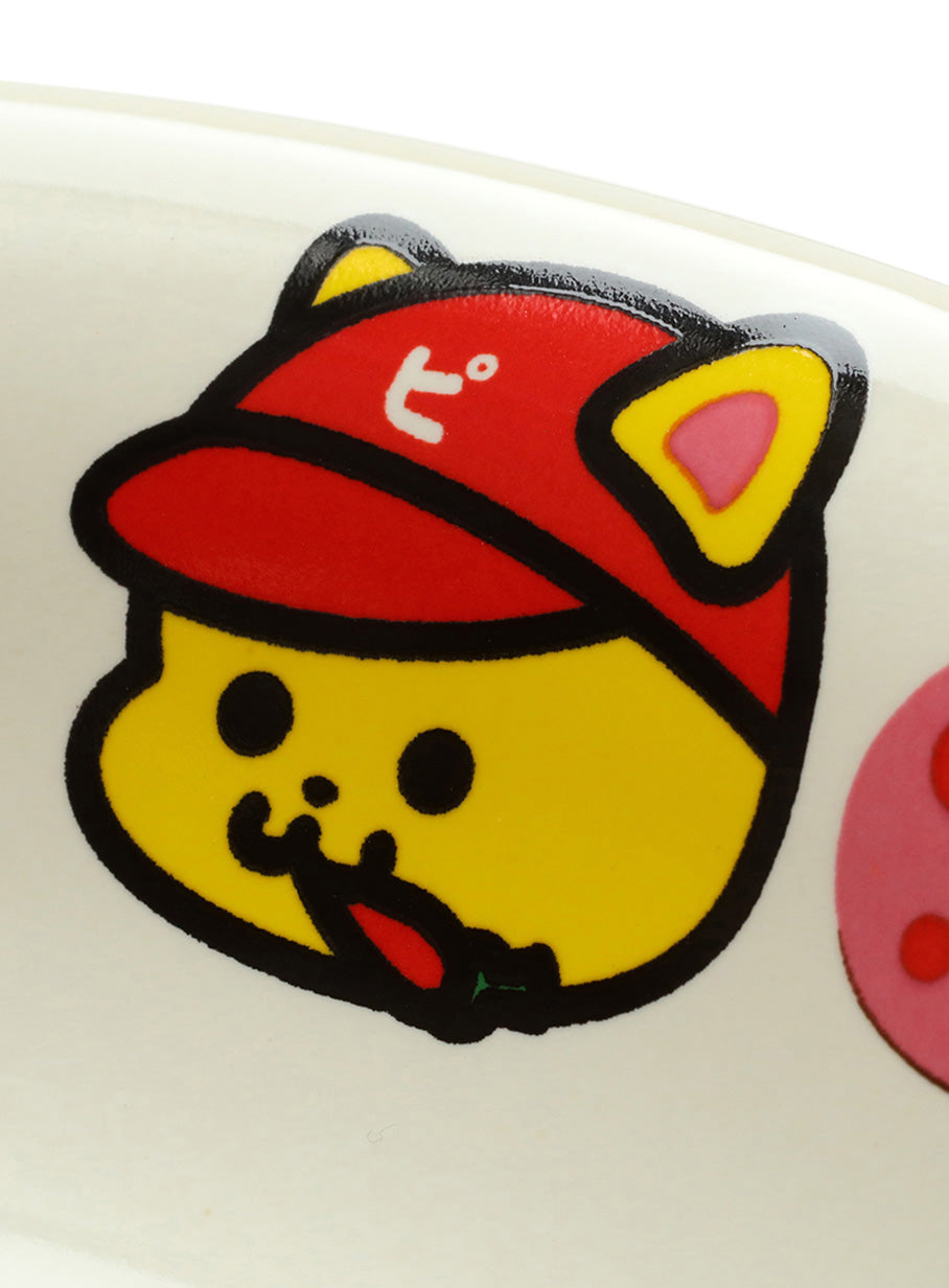株式会社びろびろにゃんにゃんピザのパスタ皿