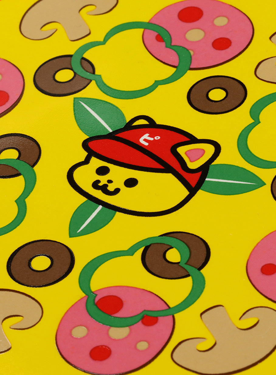株式会社びろびろにゃんにゃんピザのパスタ皿