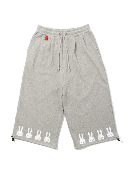 スウェットのワイドパンツ