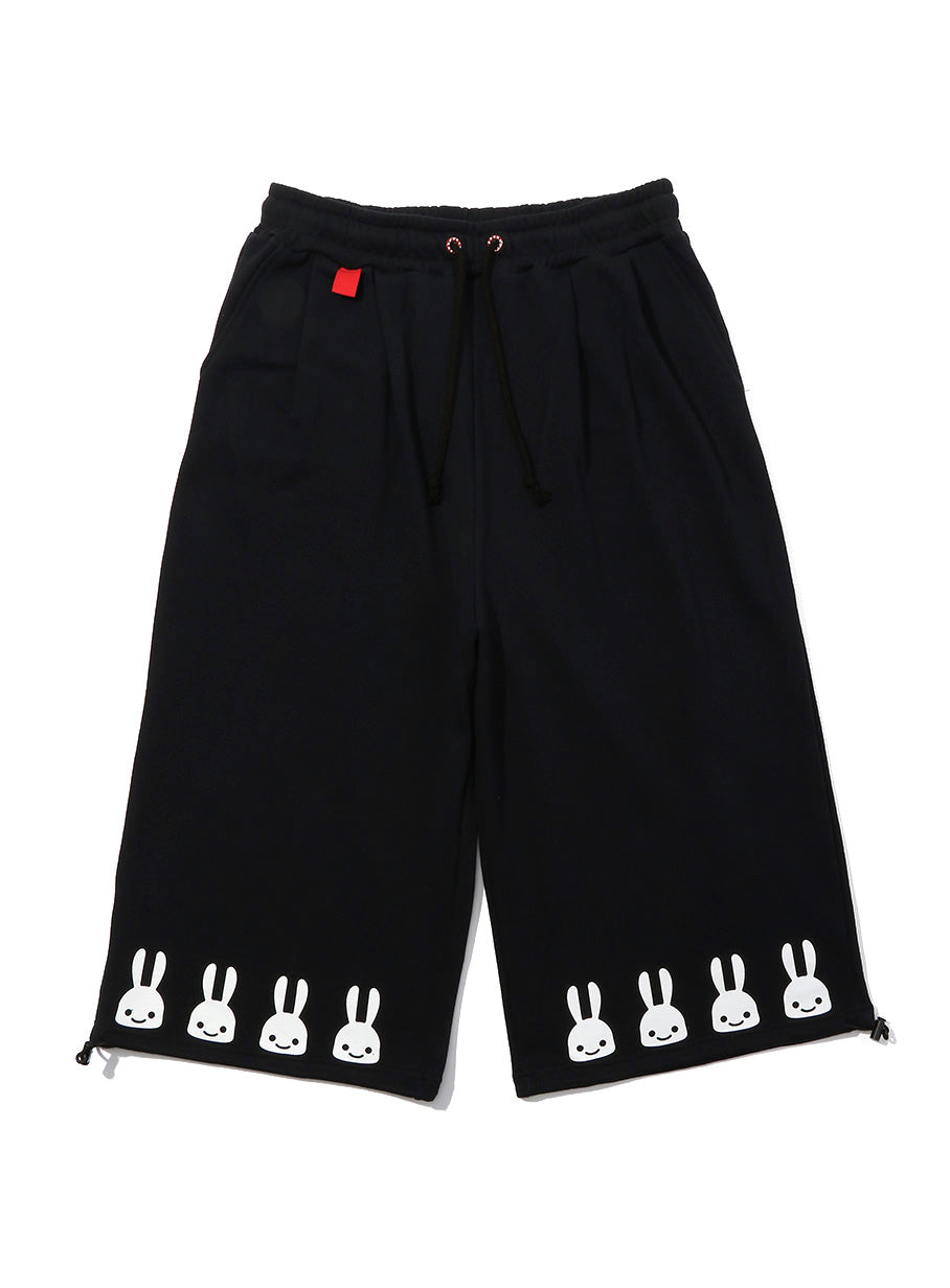 スウェットのワイドパンツ