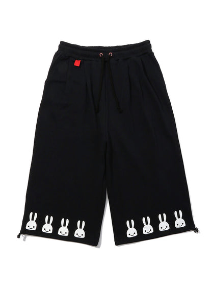 スウェットのワイドパンツ