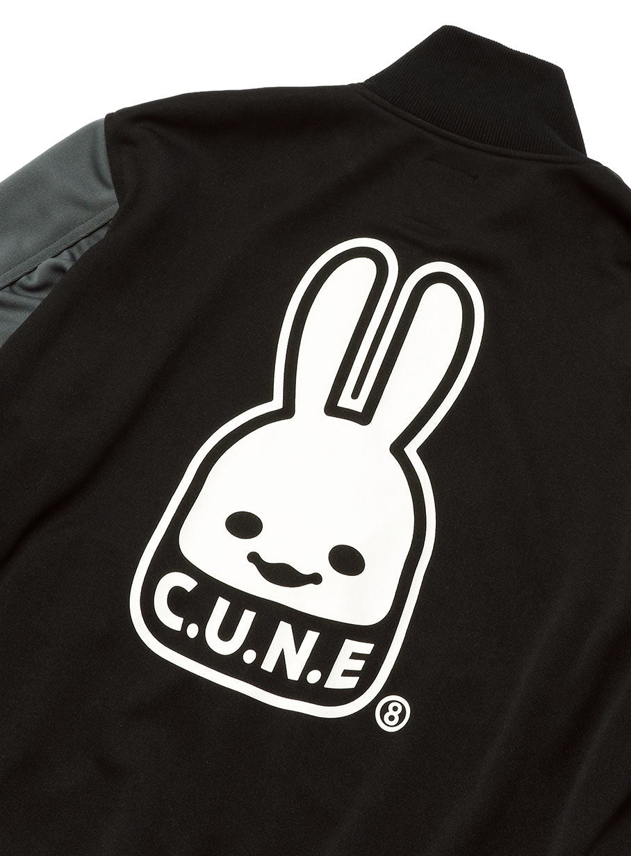 ジャージのMA-1ブルゾン C.U.N.Eウサギ – CUNE