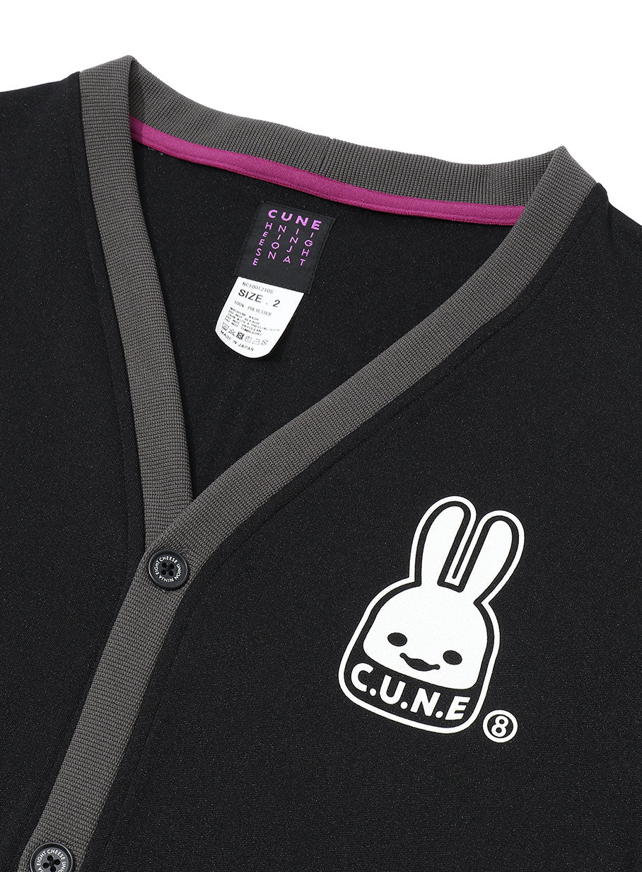 ジャージのカーディガン C.U.N.Eウサギ