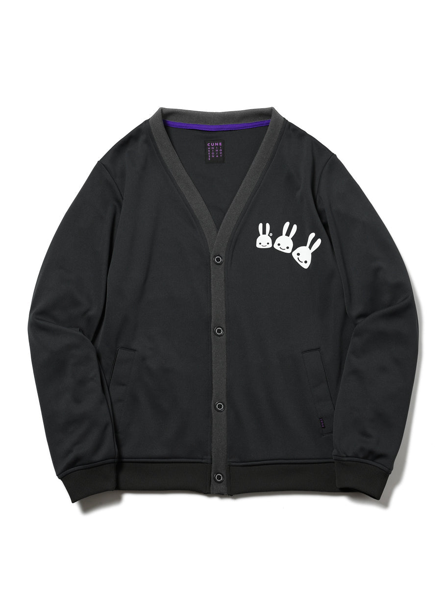 ジャージのカーディガン