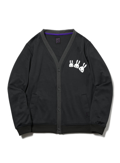 ジャージのカーディガン