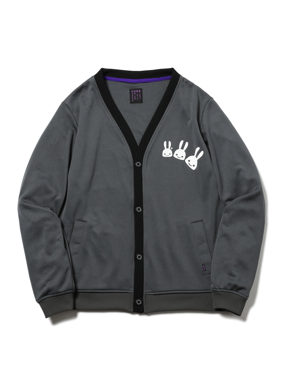 ジャージのカーディガン