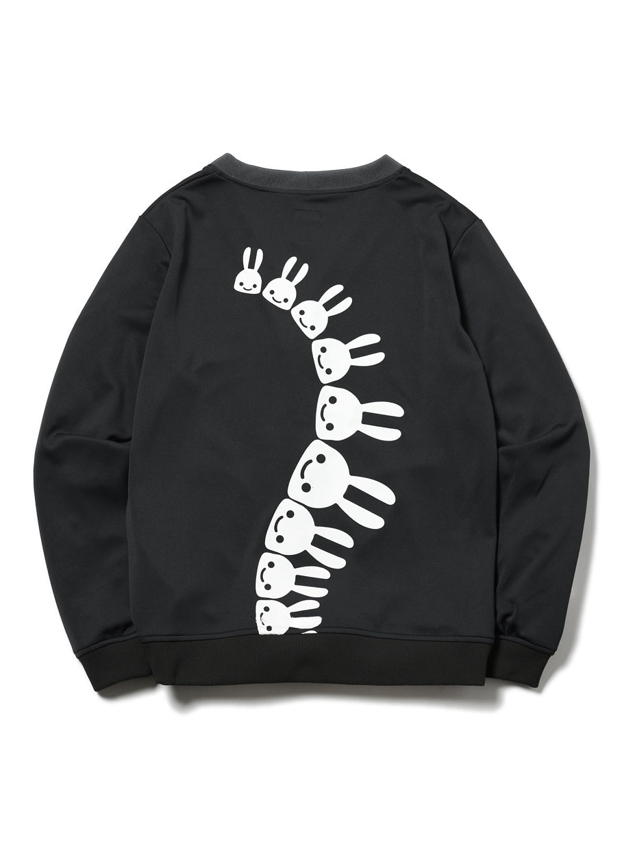 ジャージのカーディガン