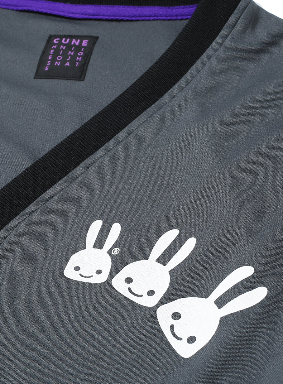 ジャージのカーディガン