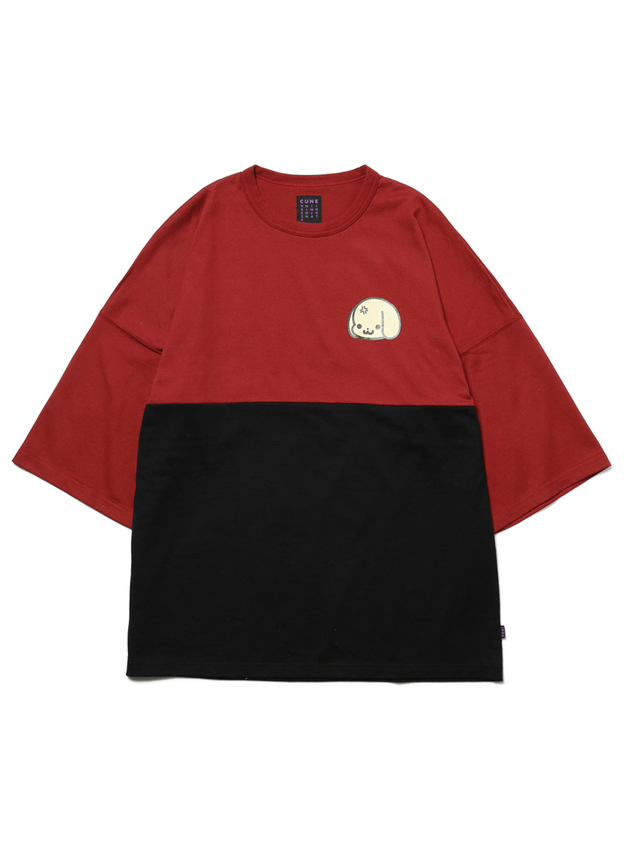 背中にいぬちゃんが6匹半袖カットソー