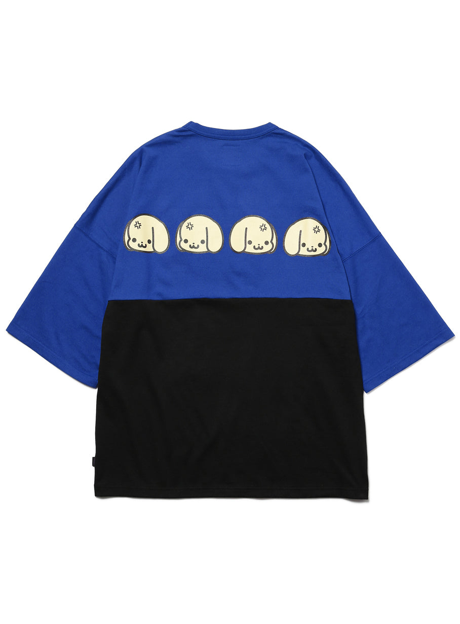 背中にいぬちゃんが6匹半袖カットソー