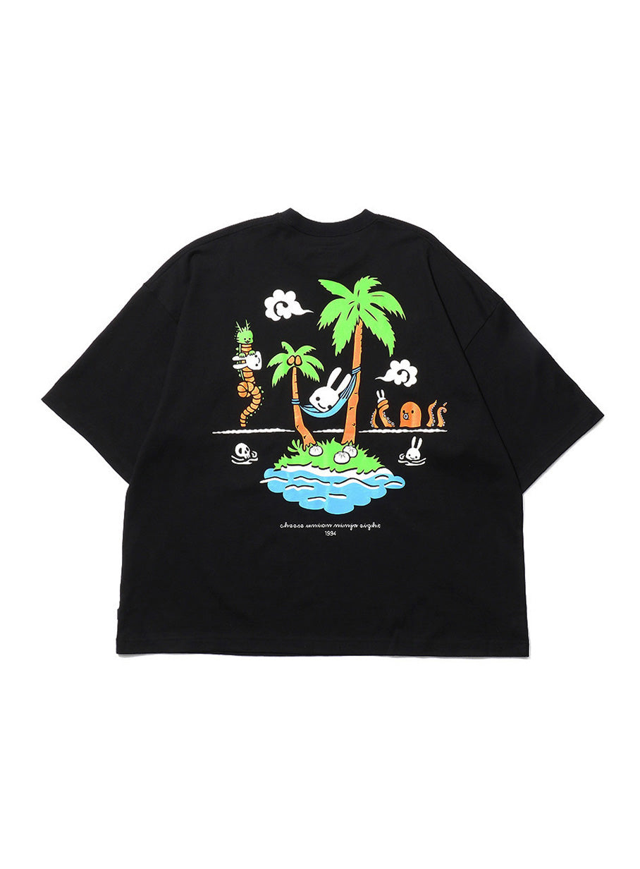 ビッグTシャツ 南国