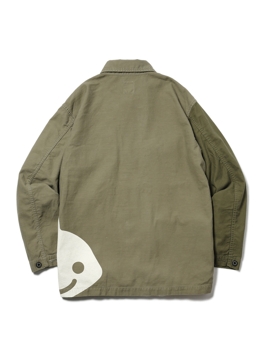 ミリタリー風のジャケット