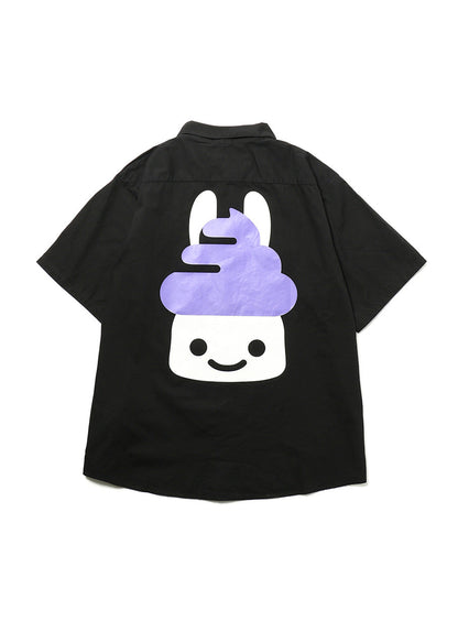 ワークシャツ クソウサギ