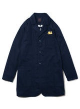 刺繍のショップコート