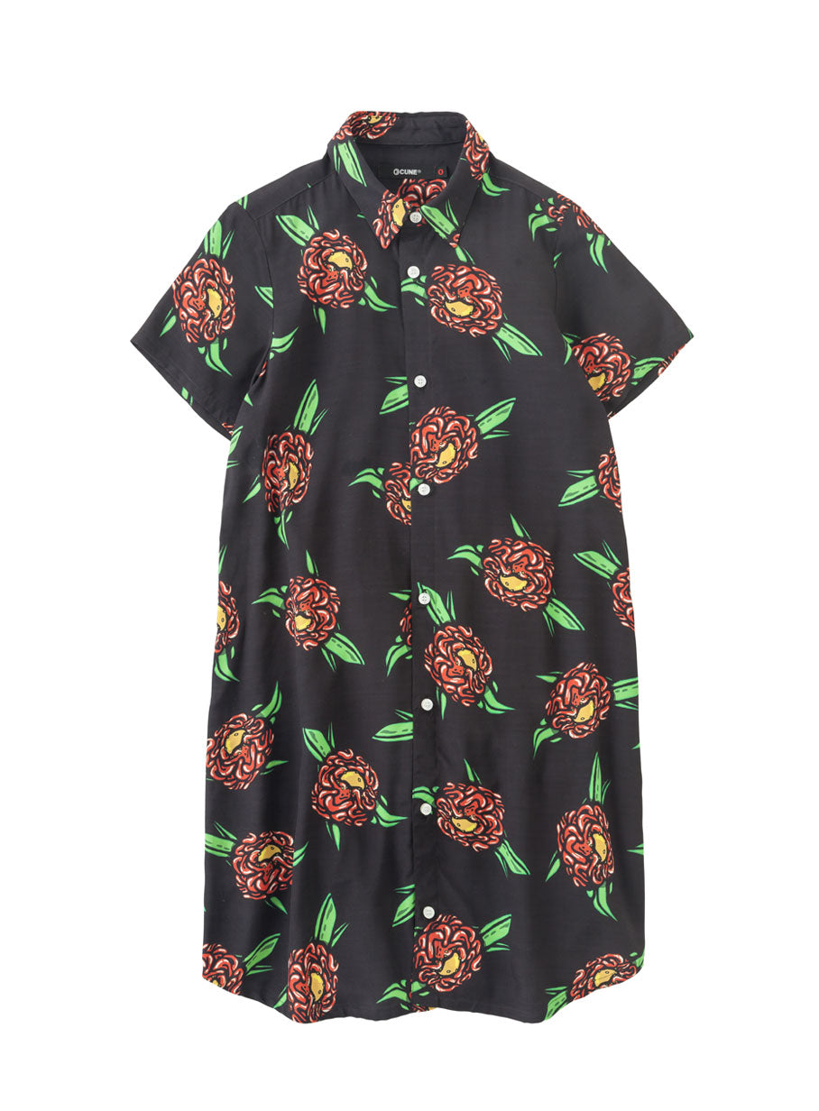 ユッケシャツワンピース