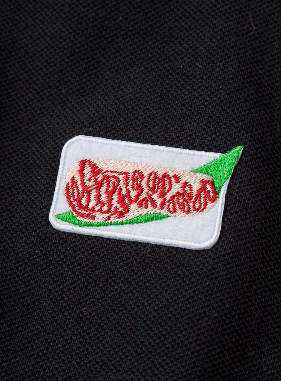 ショールカラーポロ