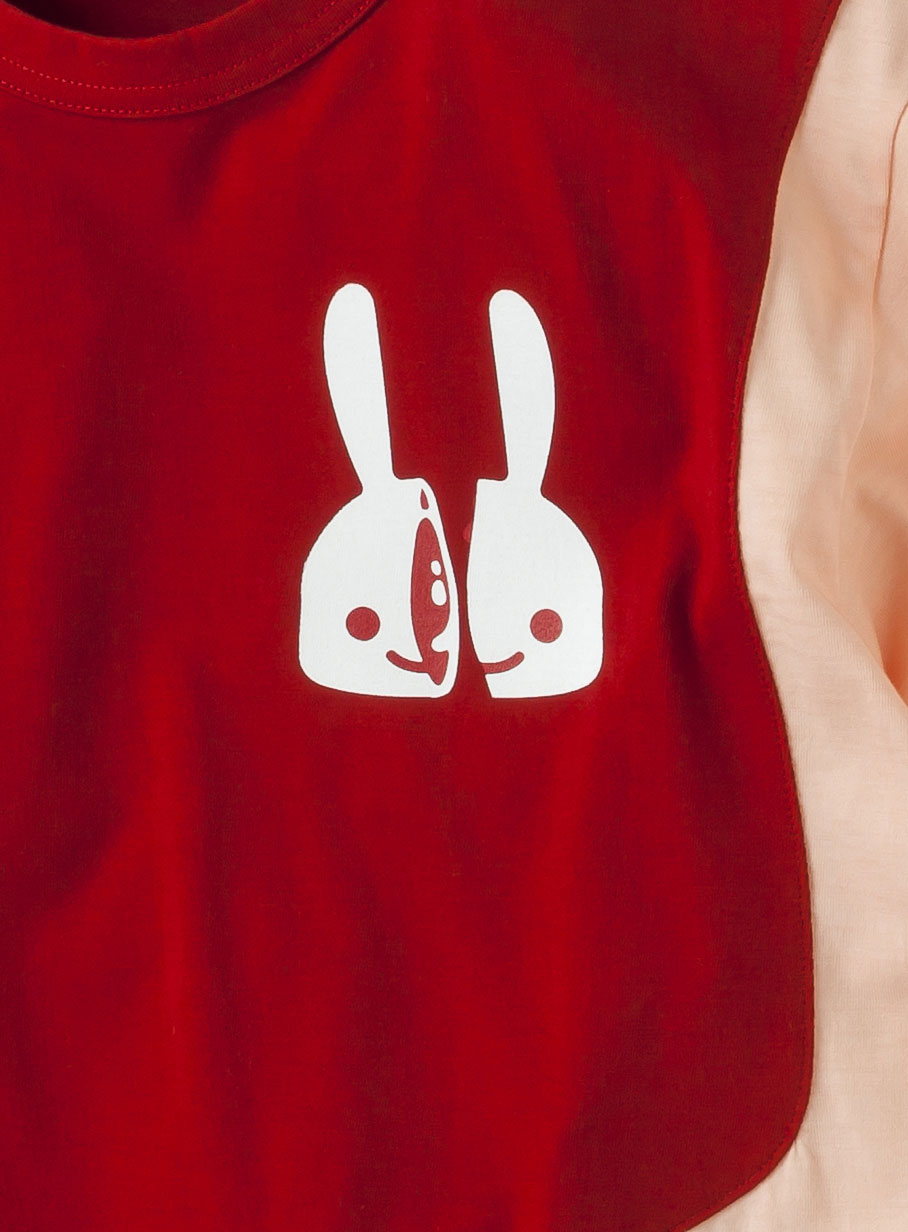 肉切替　Tシャツ