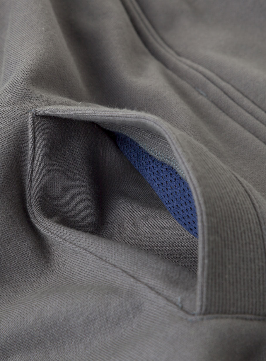 セキュリティスタッフ 裏毛ジップジャケット