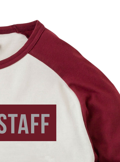 セキュリティスタッフ ラグランカットソー