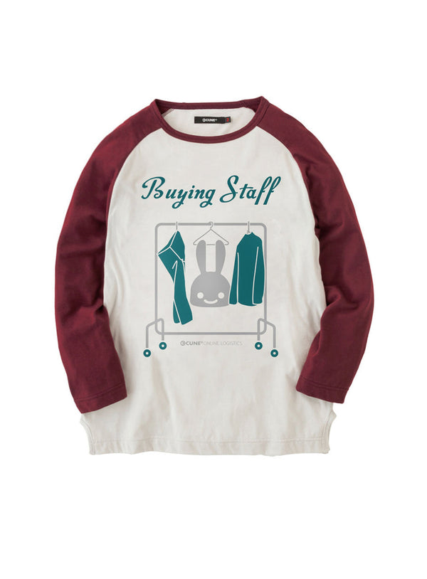 バイイングスタッフ ラグランカットソー