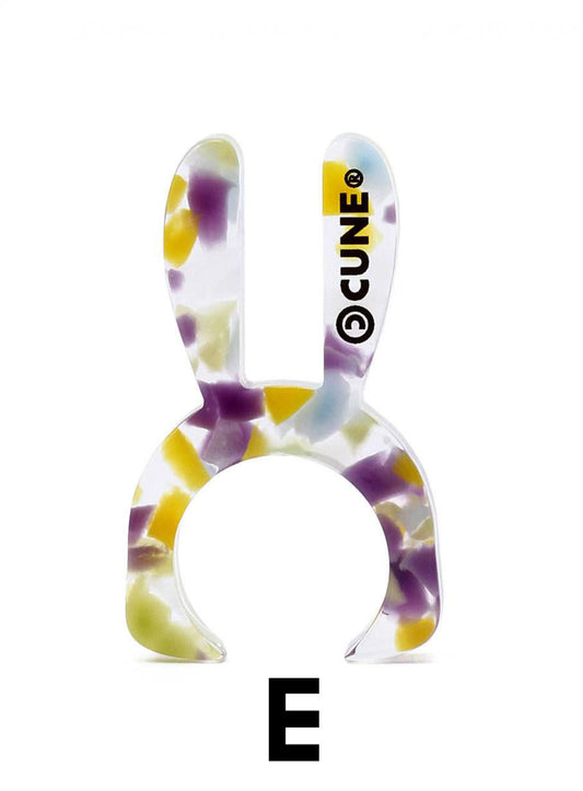 ウサギアクリル3層リング