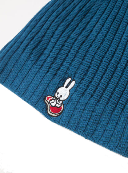 刺繍ビーニー