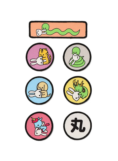 ワッペン どうぶつセット