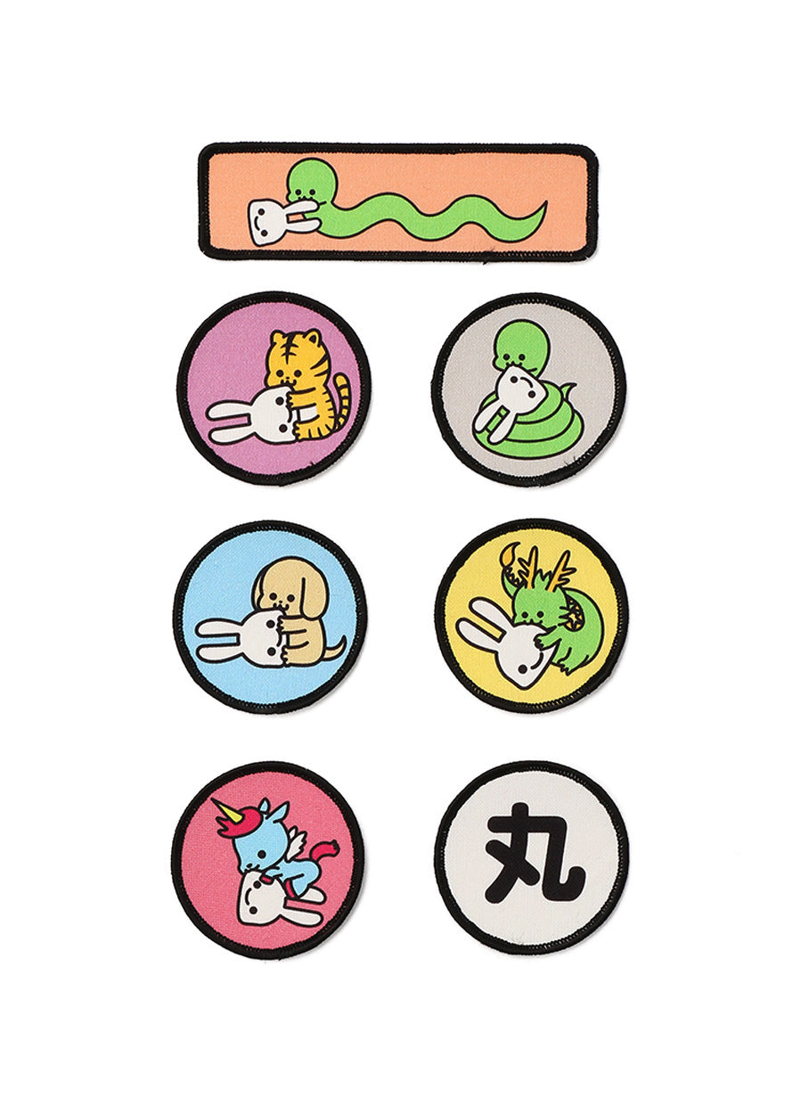 ワッペン どうぶつセット
