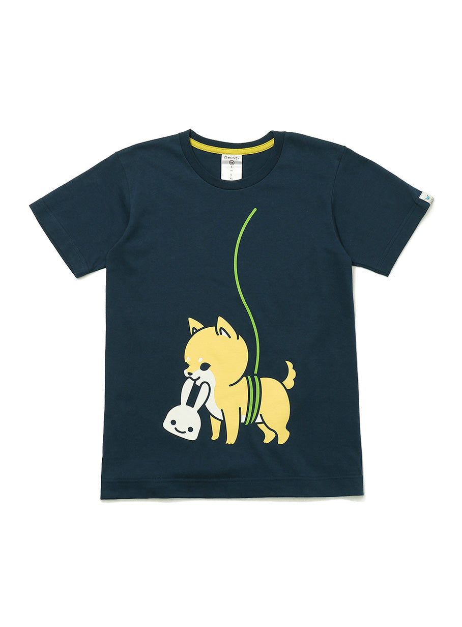 わんわんTシャツ 復刻 ゴム豆柴