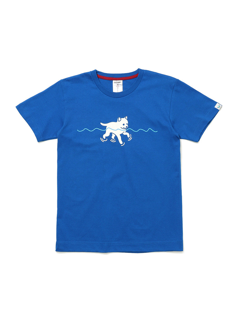 わんわんTシャツ 復刻 水泳