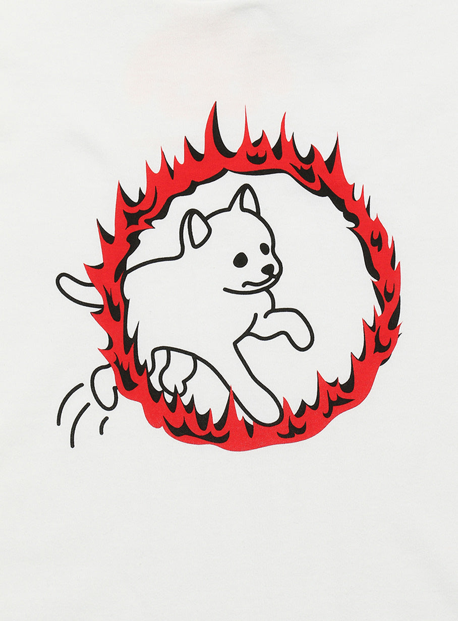 わんわんTシャツ 復刻 火の輪