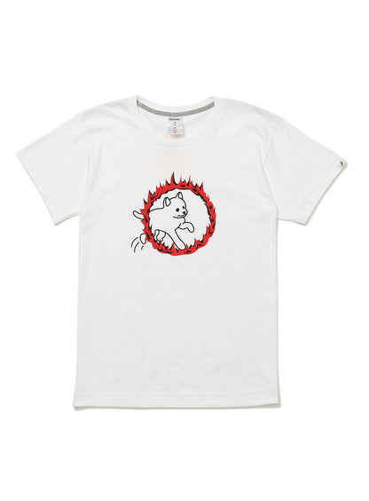 わんわんTシャツ 復刻 火の輪