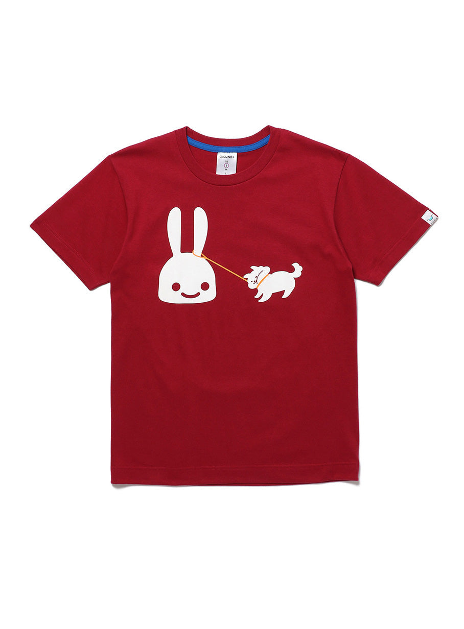 わんわんTシャツ 復刻 散歩