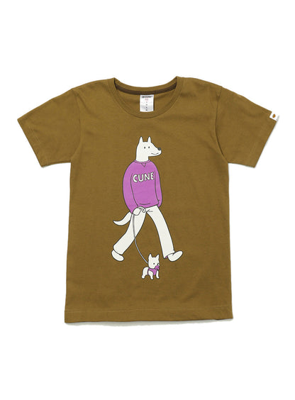 わんわんTシャツ 復刻 散歩2