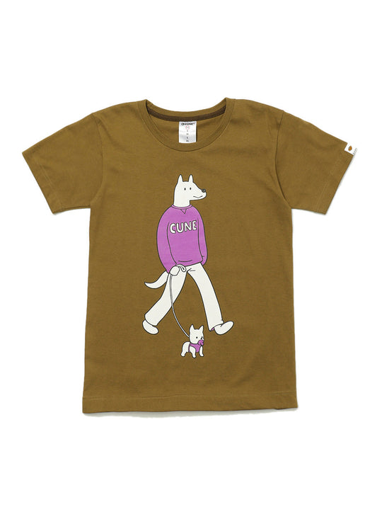 わんわんTシャツ 復刻 散歩2