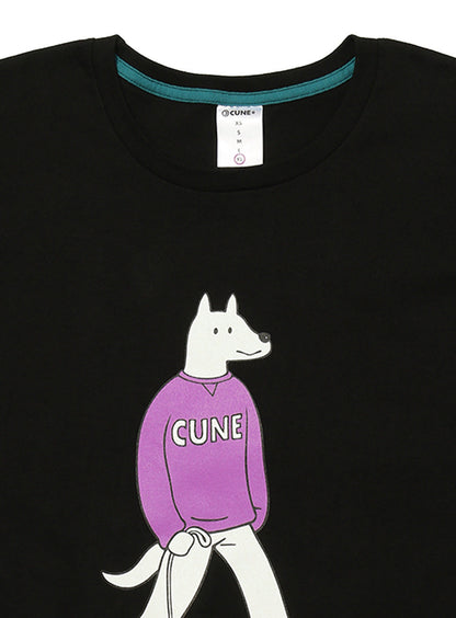 わんわんTシャツ 復刻 散歩2