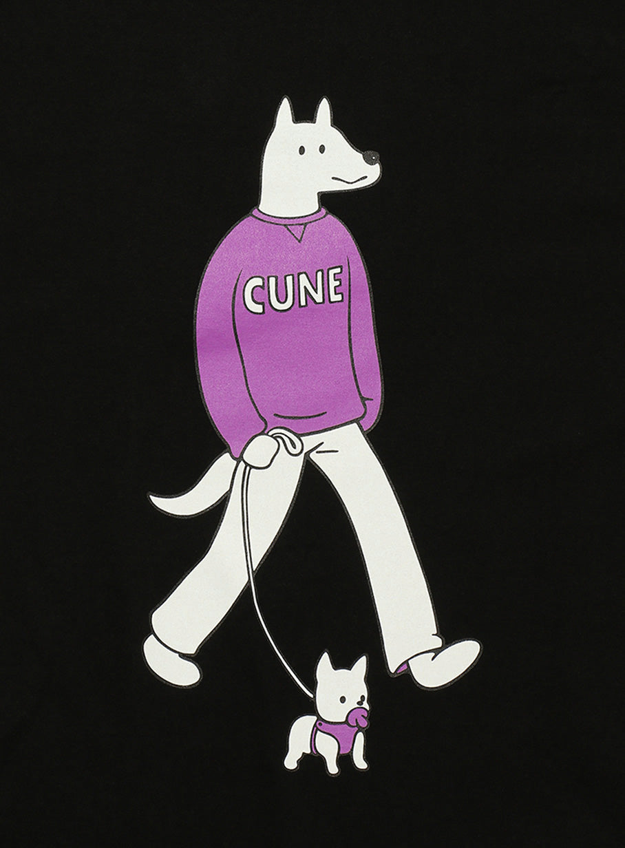 わんわんTシャツ 復刻 散歩2