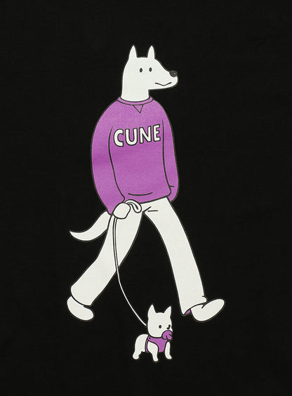 わんわんTシャツ 復刻 散歩2