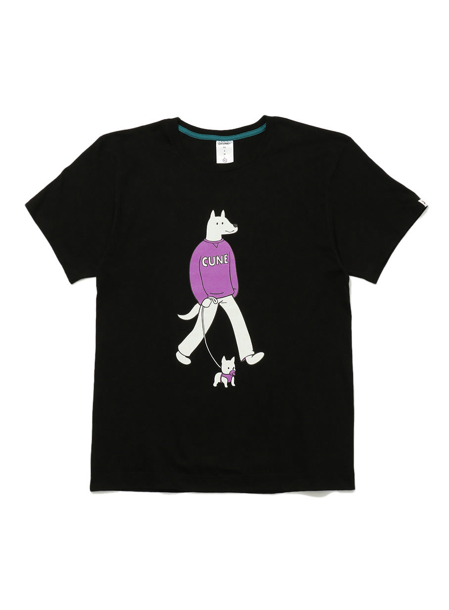 わんわんTシャツ 復刻 散歩2