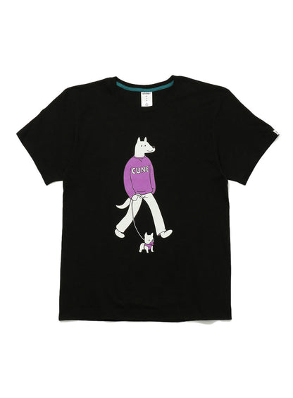 わんわんTシャツ 復刻 散歩2