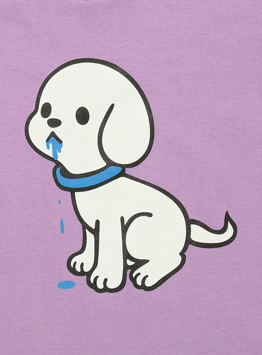 わんわんTシャツ 復刻 待て