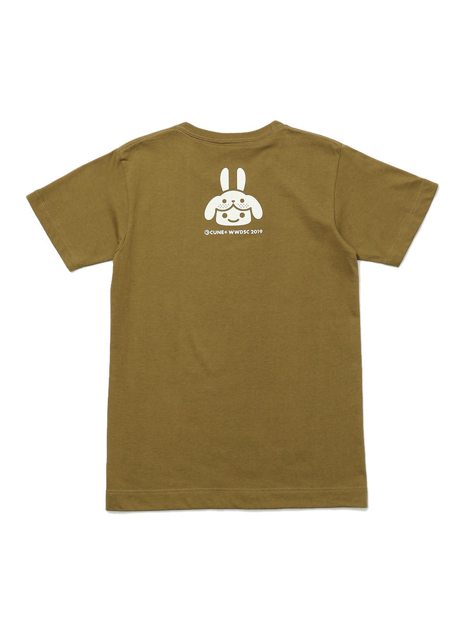 わんわんTシャツ 復刻 待て